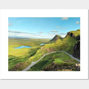 Quiraing, Isle of Skye, Scotland Posters and Art